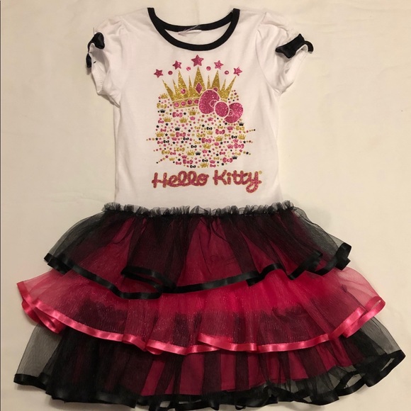 hello kitty tutu dress